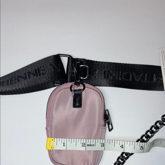 Pink Shoulder Bag with Chain Strap - Picture 10 of 10